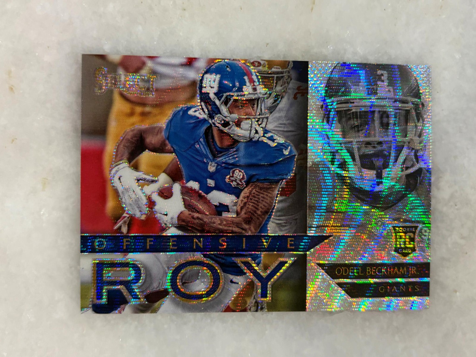 Odell Beckham Jr. Panini Select Awards Offensive Selections Rookie of the Year #7 Base