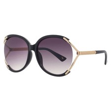 Nine West Smoke Oval Ladies Sunglasses 10259480.BEL BLKSMK 10259480.BEL BLKSMK