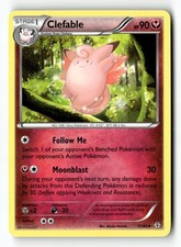 Pokemon Card Clefable LP XY - Furious Fists Uncommon 71/111
