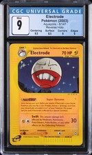 2003 POKEMON AQUAPOLIS #8 ELECTRODE-REVERSE FOIL CGC 9 on eBay