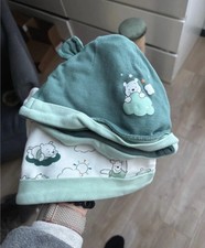 Winnie the The Pooh Green Hats With Ears Lot Of 2