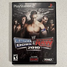 WWE SmackDown vs. Raw 2010 (Sony PlayStation 2, PS2) Complete CIB