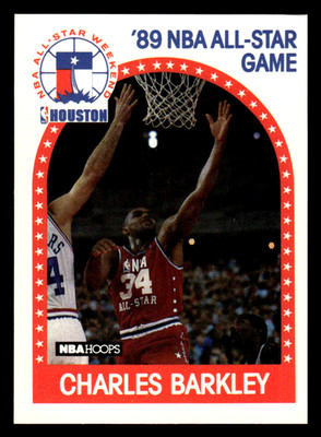 -CS- 1989-90 NBA Hoops - #96 Charles Barkley (B) *Free Shipping* 