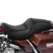 For Harley Smooth 2-Up Front Rear Seat Support Backrest Road King FLHR 1997-2007