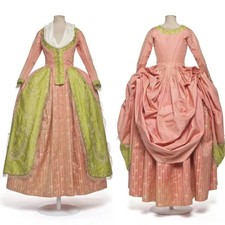 1803s Robe a La Francaise Rococo Baroque Dress Marie Antoinette French Royal