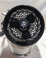 Vornado Pivot 4'' Personal Air Circulator Desk Fan Black Tested WORKS 