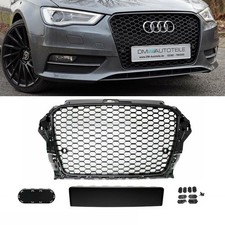 Wabendesign Kühlergrill Wabengrill Glanz passend für Audi A3 8V 12-16 auch RS3