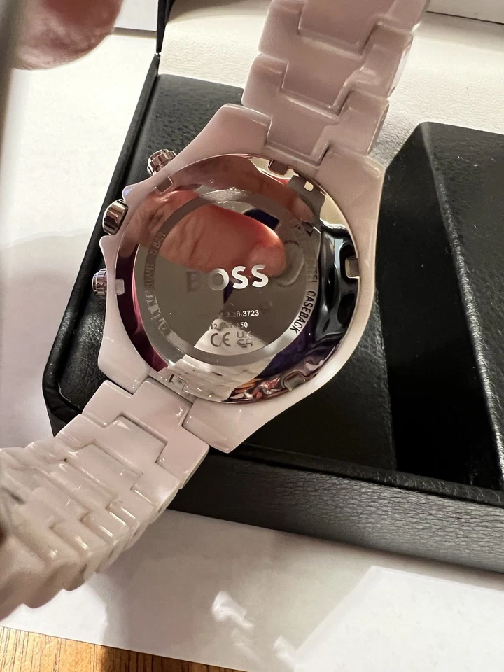 Reloj cronógrafo de cuarzo Hugo Boss Novia 38 mm para mujer Foto 3 de 4
