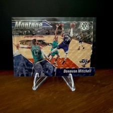 🔥🔥🔥🔥2020 Mosaic Donavan Mitchell Montage Black Prizm One of One🔥🔥🔥🔥