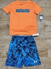 Boy Under Armour Tee  Short Set