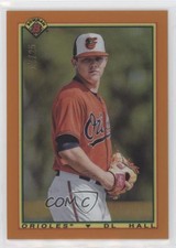2020 Bowman 1990 Bowman Orange Refractor /25 DL Hall #90B-DH 0tw4