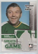 2007-08 ITG Between the Pipes Greats of the Game Gump Worsley #80 HOF 0y3