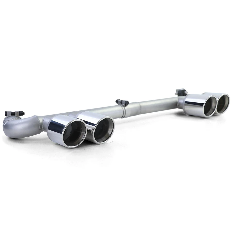 Pour BMW F30 F31 318 320 / F32 F33 F36 418 420 Sortie D'Échappement Duplex Look - Photo 3/4