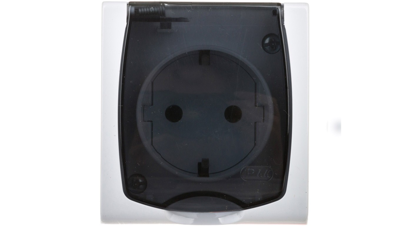 Schuko MADERA GNH-1NS/00/d Airtight Socket Single with/u