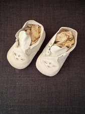 Baby Shoes Vintage 1920s Soft Leather