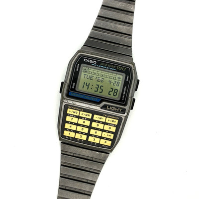 Casio DBC-150 Data Bank 150 Vintage 1990s Digital Watch From Japan #2240