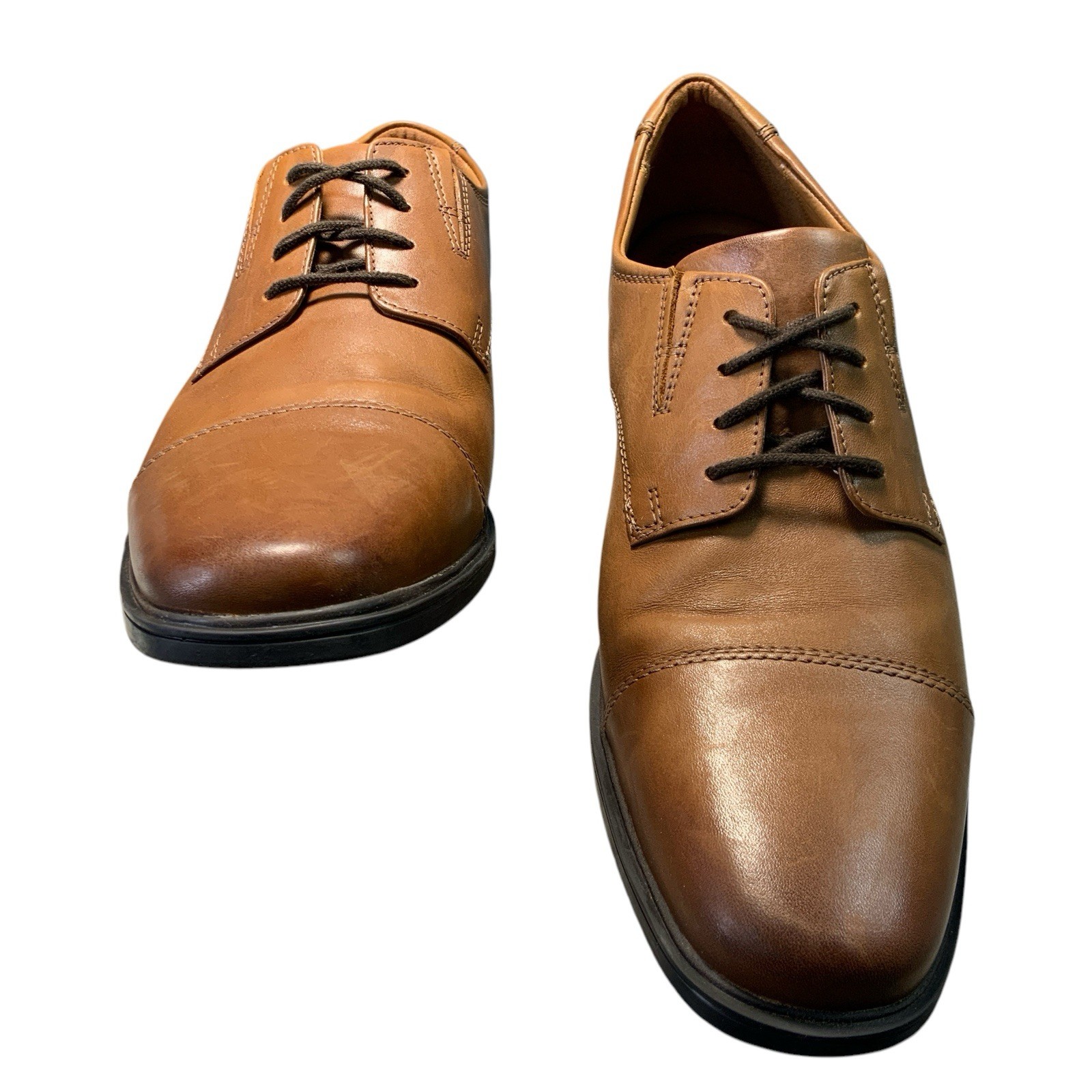 SAOLA Scarpa elegante Clarks Collection Ultimate Comfort Derby da uomo in pelle comoda taglia 10M