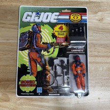 G.I. Joe 3.75 ARAH Lot Cobra Lampreys Action Figure Complete SEALED - 1990