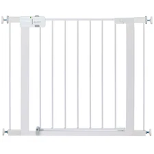 Safety 1St Easy Install Walk Thru Baby Gate for Doorway with Door, Dog Gates, Fi