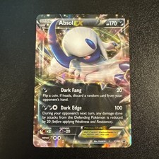 Pokémon TCG Absol EX Holo Card XY62 on eBay