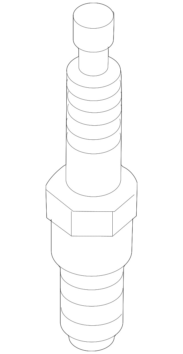 Genuine BMW Spark Plug 12-12-2-158-252
