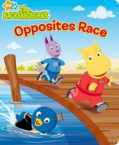 Opposites Race (The Backyardigans) - Board book - ACCEPTABLE