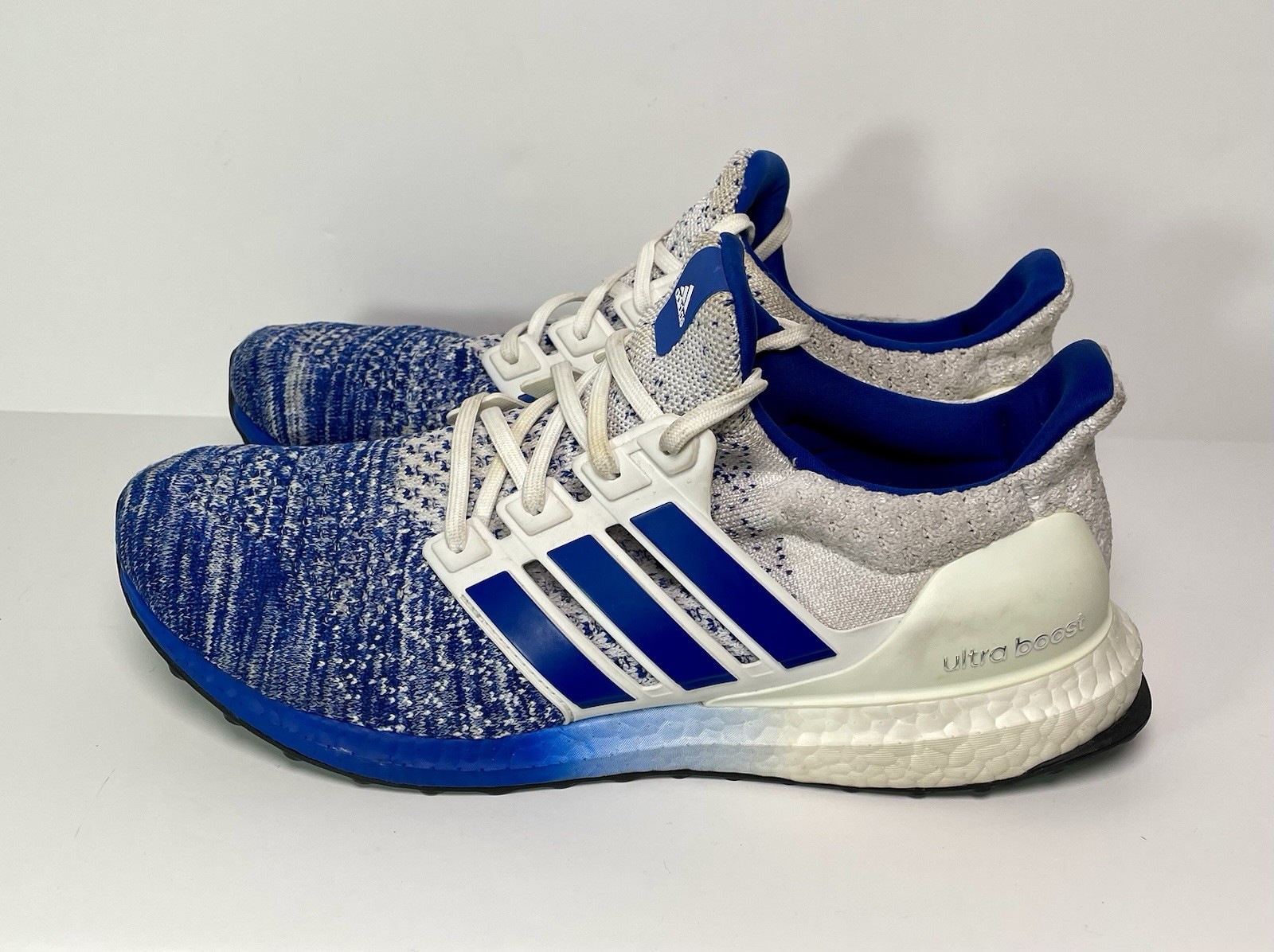 ADIDAS ULTRABOOST  4.0 DNA Running Shoes White Bold Blue Men’s US Size 11.5 thumbnail 8