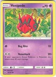 Venipede 56/147 Burning Shadows Common