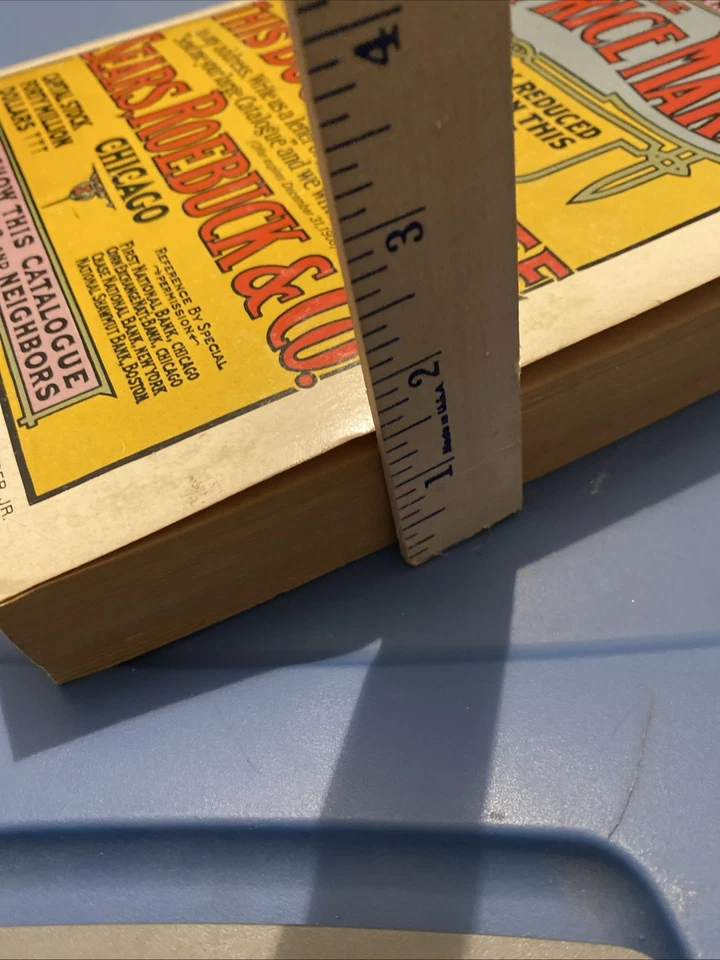 Vintage 1908 Sears Roebuck Catalogue 1969 Re-print Excellent Condition - Image 4 of 4