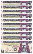 Guatemala 5 Quetzales, 2006, P-106b, UNC X 10 PCS