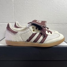 Adidas x Wales Bonner Samba Pony Tonal Cream White Gum IE0586 Sneakers Men's 10