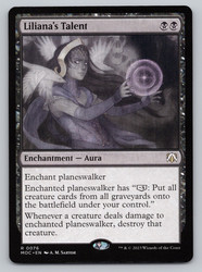 Liliana's Talent #76 Commander: March of the Machine