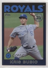 2021 Topps 1986 Baseball 35th Anniversary Series 2 Blue Kris Bubic #86B-50 4al
