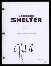 Harlan Coben "Harlan Coben's Shelter" AUTOGRAPH Signed Full Episode Script ACOA