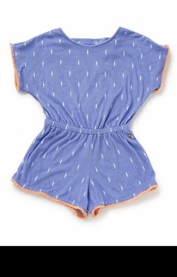 Matilda Jane 435 Lets Go Together Shallows Cover Up Romper Size 12 Girls