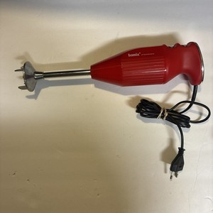 Bamix Of Switzerland Mono Hand Blender M140 And Bamix Processor Red EU PLUG