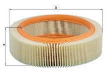MAHLE Luftfilter LX 276 Filtereinsatz für MERCEDES C107 W116 R107 C126 W126 W463