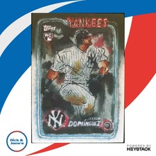2024 Topps Spotlight by Andy Friedman Jasson Dominguez First Lights RC Yankees