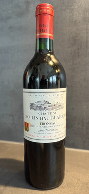 CHATEAU MOULIN HAUT-LAROQUE  - FRONSAC - Bordeaux-Wein 1986