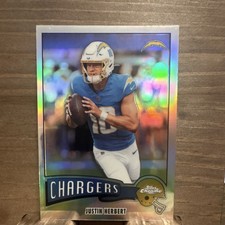 Topps Justin Herbert Los Angeles Chargers 2025 Chrome Refractor #1975-18
