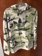 Adidas Youth Boys XL Hoodie Pullover Multicolor Camo - NEW with Tag