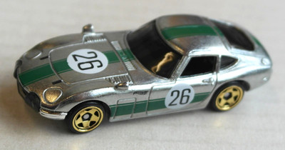Hot Wheels Silver Series Toyota 2000 GT Zamac Mattel HW Auto Oldtimer Sportwagen