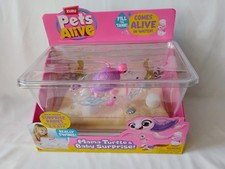 NEW ZURU Pets Alive Mama Turtle and Baby Surprise