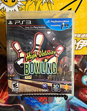 PS3 High Velocity Bowling Sony Computer Ent E10+ NTSC-U/C Move 3D 2010
