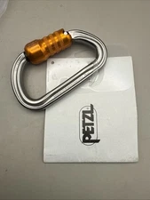 PETZL Pro Bm'D Triact-Lock U Carabiner TRIACT-Lock UNI Gray M032AA00 NEW