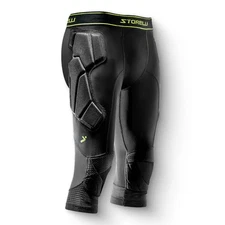 BodyShield 3/4 Goalkeeper Leggings 2, High-Impact Protection, Sweat-Wicking, ...