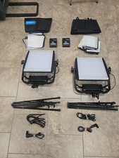 LITEPANELS ASTRA 1X1 6X BI-COLOR LED TRVL 2 LIGHT KIT w/ Case, BT and Softboxes