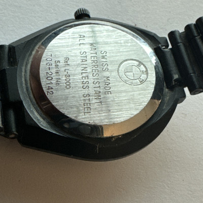 モントル  L-3000 パワー モーター スポーツ レーシングウォッチ Montre BMW L-3000 Ladies Power Motorsport Racing Watch Excellent