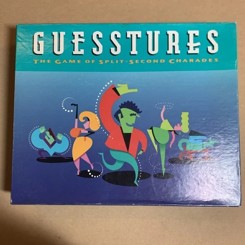 Vintage "Guesstures" Game by Milton Bradley 1990  Brand New Sealed