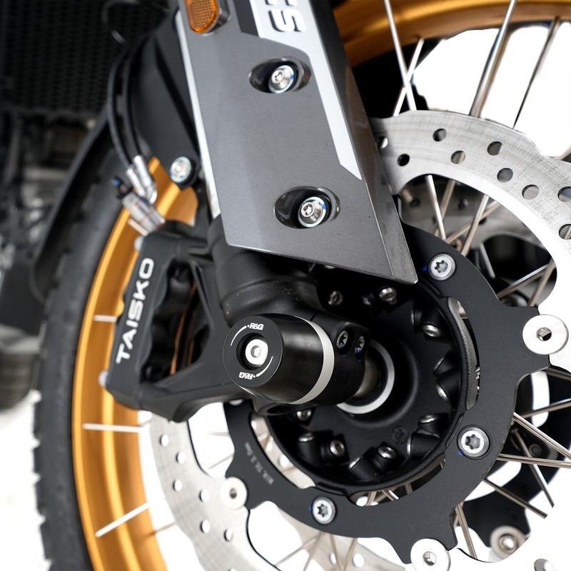 Dispositif R&G Racing Apex noir pour protéger sa moto en virage